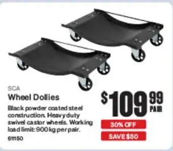 SuperCheap Auto SCA Wheel Dollies offer