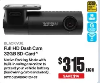 SuperCheap Auto Full HD Dash Cam 32GB SD-Card offer