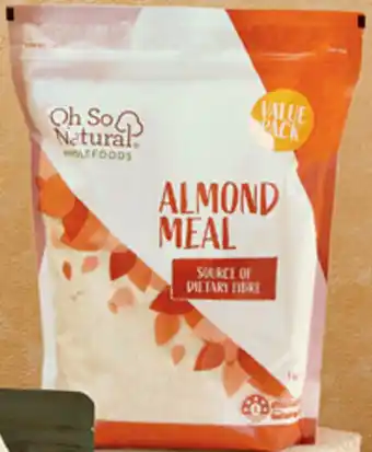 ALDI Oh So Natural ALMOND MEAL offer