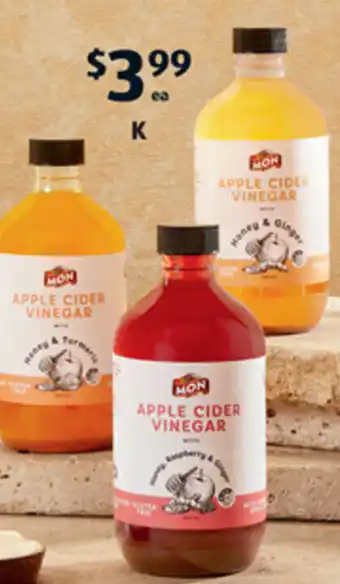 ALDI APPLE CIDER VINEGAR offer