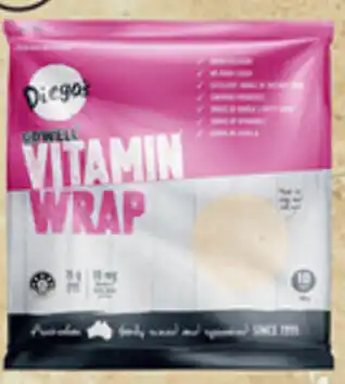 ALDI Vitamin Wraps offer