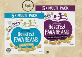 ALDI The Happy Snack Co Roasted Fava Beans offer