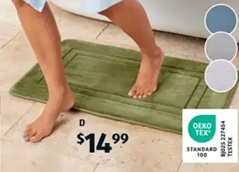 ALDI Memory Foam Bath Mat offer