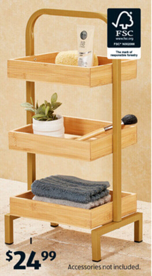 Freestanding Benchtop Shelving offer at ALDI