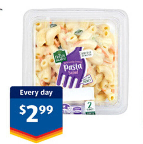 The Fresh Salad Co Pasta Salad 250g offer at ALDI