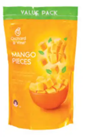 ALDI Orchard & Vine Mango Pieces 1kg offer