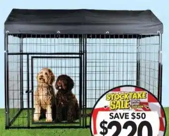 Cheap as Chips black pet pen cage offer