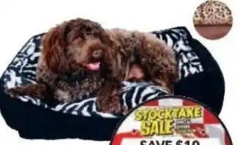 Cheap as Chips Florence plush pet bed offer