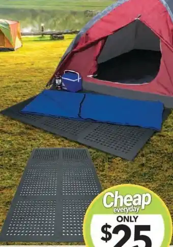 Cheap as Chips CampWorx outdoor camp matting offer