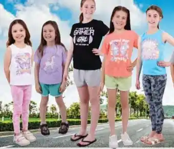Cheap as Chips girls plain pull on shorts sizes 8-16 offer