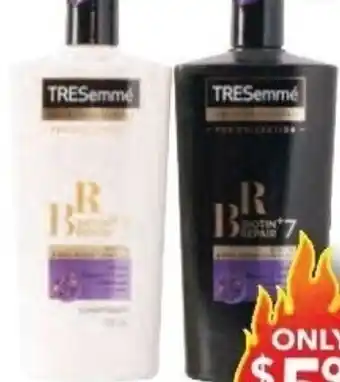 Tresemmé shampoo & conditioner range