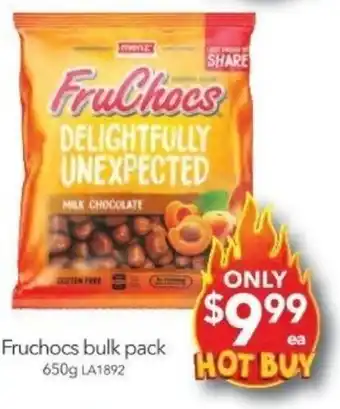 Cheap as Chips Fruchocs bulk pack offer