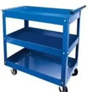 3 Tier Service Cart with Tool Holder