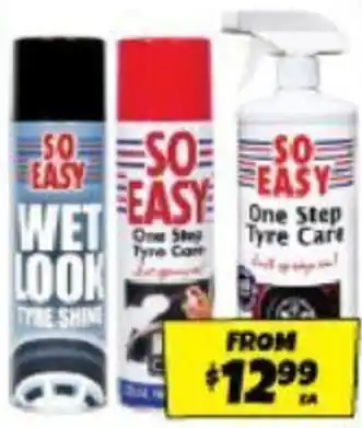 Autobarn So easy tyre cleaner range offer