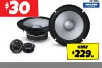 Autobarn S SERIES 6.5" 2-WAY COMPONENT SPEAKER SET offer