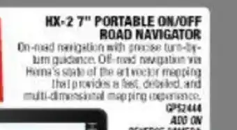 HX- 2 7" Portable ON/OFF road navigator