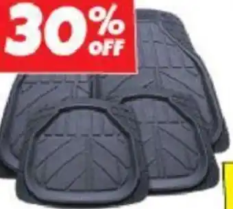 Autobarn DENVER RUBBER DEEP DISH FLOOR MATS offer