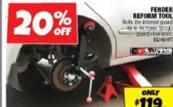 Autobarn Fender reform tool offer