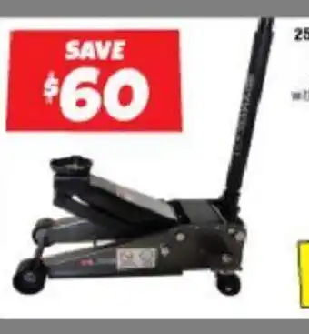 Autobarn 2500KG Hydraulic workshop jack offer