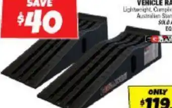 Autobarn 2400KG Portable Vehicle ramps offer