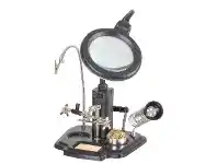 LED Magnifying Lamp with Third Hand