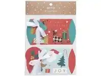 Officeworks Otto Christmas Gift Card Pouch 2 Pack Daschund offer