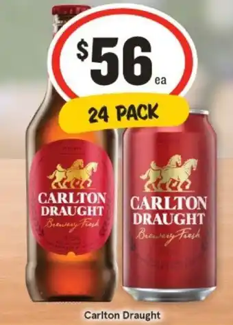 IGA Carlton Draught offer