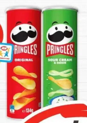 IGA Pringles Chips 118-134g Selected Varieties offer