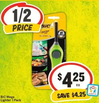 IGA BIC Mega Lighter 1 Pack offer