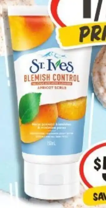 St. Ives Facial Scrub 150mL Selected Varieties