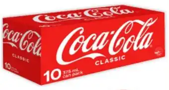 IGA Coca-Cola 10x375mL Selected Varieties offer