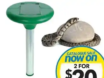 Cheap as Chips Solar snake repeller offer