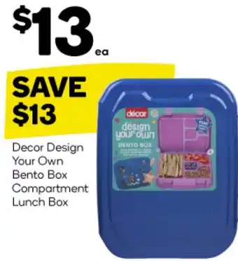 Decor Design Your Own Bento Box Compartment Lunch Box