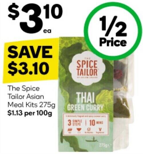 The Spice Tailor Asian Meal Kits 275g offer at Woolworths