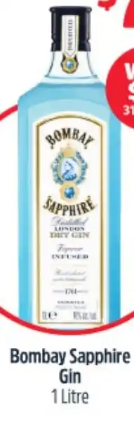 Woolworths Bombay Sapphire Gin 1 Litre offer