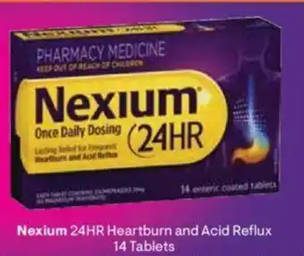 Nexium 24HR Heartburn and Acid Reflux 14 Tablets