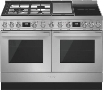 Smeg Portofino 120cm Dual Fuel Upright Cooker