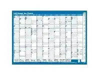 Officeworks Sasco 2022 Dry Erase Yearly Planner 500 x 700mm offer