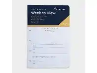 Officeworks Collins Debden Week to View 2022 Pocket Planner Refill offer