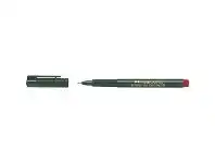 Officeworks Faber-Castell Fibre Tip 1511 Fineliner 0.4mm Red offer