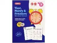 Officeworks Kadink Workbook 48 Pages Time, Money & Fractions offer