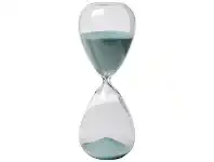 LivingStyles Rossiter Sand Hour Glass, 60 Min, Jade offer