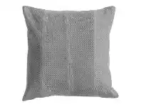 LivingStyles Cyra Cotton Velvet Scatter Cushion, Grey offer