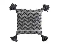LivingStyles Cherylynn Feather Filled Scatter Cushion, Grey offer