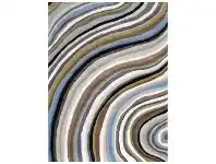 LivingStyles Floor Decor Handwoven Wool Rug, 230x160cm, Cool Tone offer