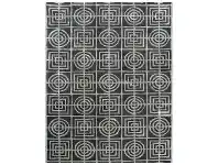 LivingStyles Decotex No.5060 Modern Wool Rug, 230x160cm, Charcoal offer