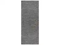 LivingStyles Om Hand Woven Wool Runner Rug, 399x80cm, Grey offer