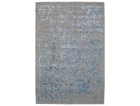 LivingStyles Vienna No.051 Handmade Wool Transitional Rug, 225x155cm, Grey / Blue offer