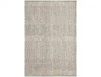 LivingStyles Levi Linden Tribal Rug, 320x230cm, Natural / Grey offer