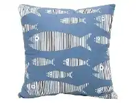 LivingStyles School Of Fish Cotton Scatter Cushion offer